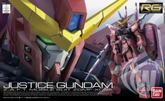 RG (Real Grade) 1/144 Justice Gundam Plastic Model from 
